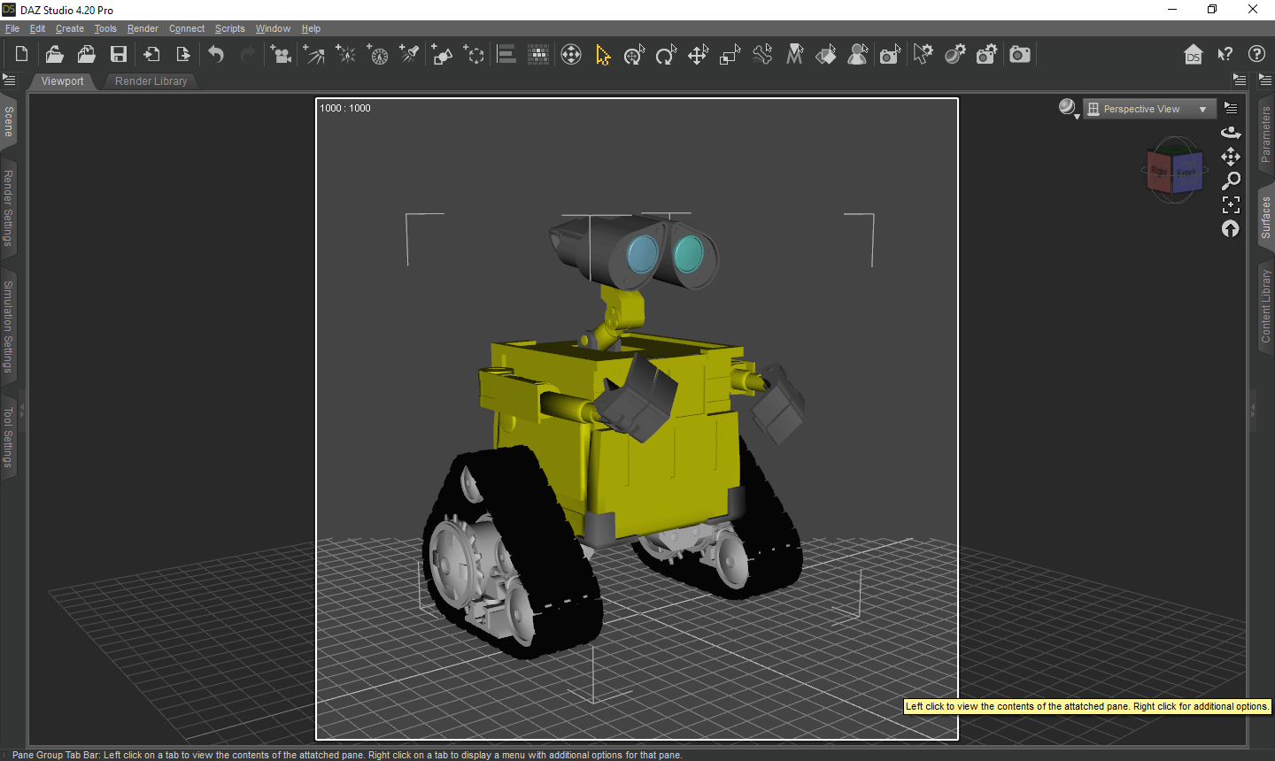 Wall-e for Daz Studio in progress | RenderHub Forum