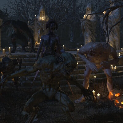 Follow the Queen of Halloween.