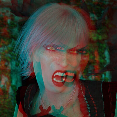 The red/cyan vampyr