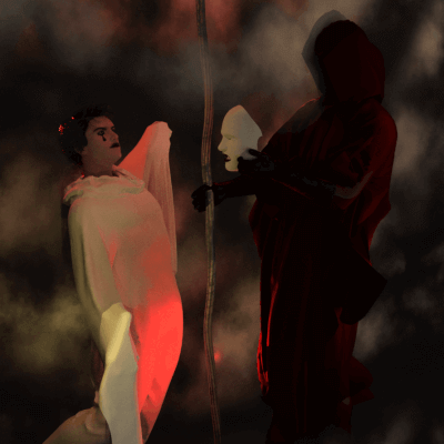 Somewhere between light and darkness