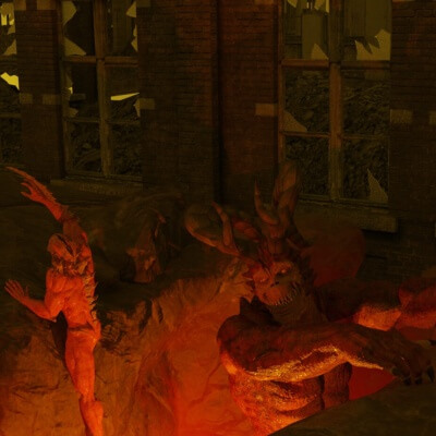 From Hell he rises to Claim the Earth.
