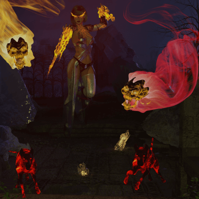 Scion of flames