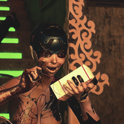 Eves first Christmas present