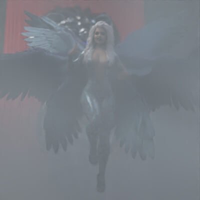 Angry Winter Angel B