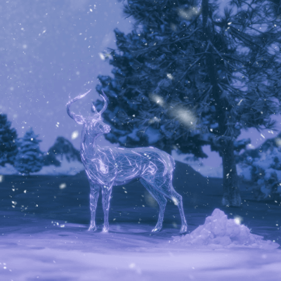 Crystal Reindeer