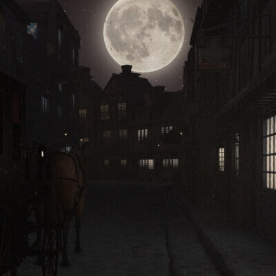 Victorian Winters Eve.