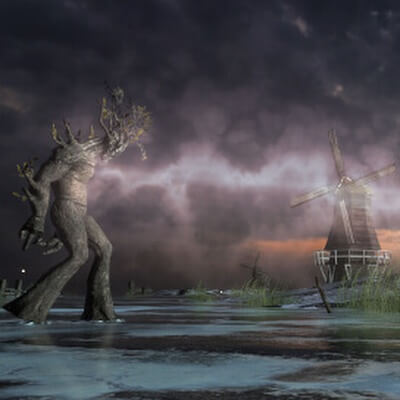 Dutch Folklore Winter Fantasy