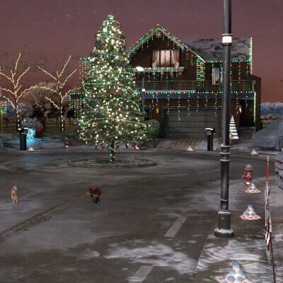 A Festive Interaction.
