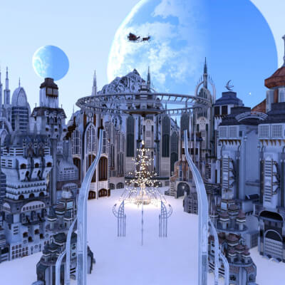 Delivering to all inhabited Planets.