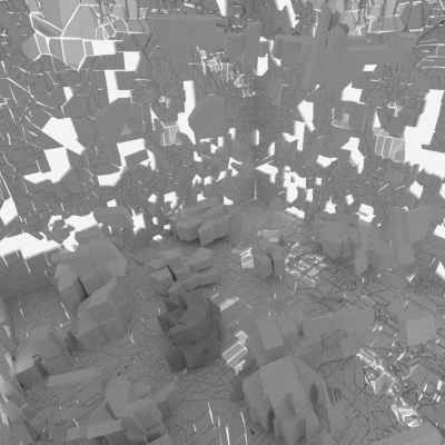 Arctic Sonata-Echoes of Whiteness in Ice Fractals