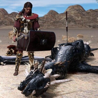 George killed a what