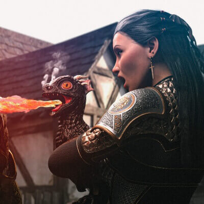 In the fire of my admiration I present these flowers.....