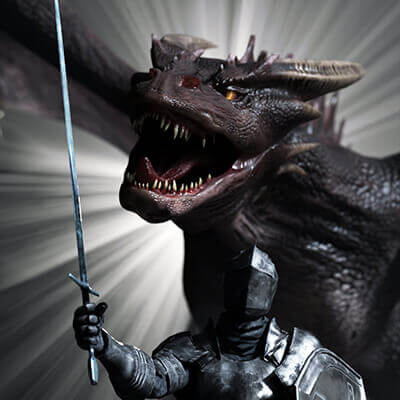 Saint Michael and the dragon