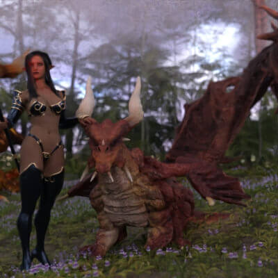 Barbie and her Dragons