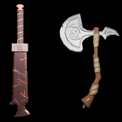 Dragon weapons