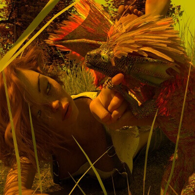 A Girl and Her Dragon