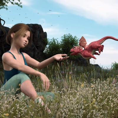 Dragons are a girls best friend