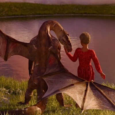 Dragon on Misty Mountain