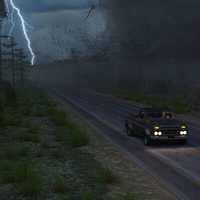 Dodging the Twister.
