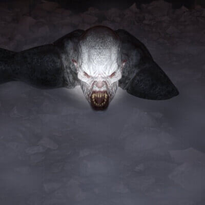 Caught in the Flashlight.