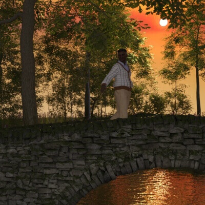 Sunsets Reflection.