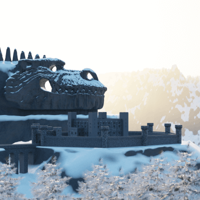 In the mountains
