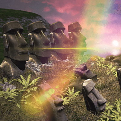 Moai - The Easter Island Silent Witnesses of Time