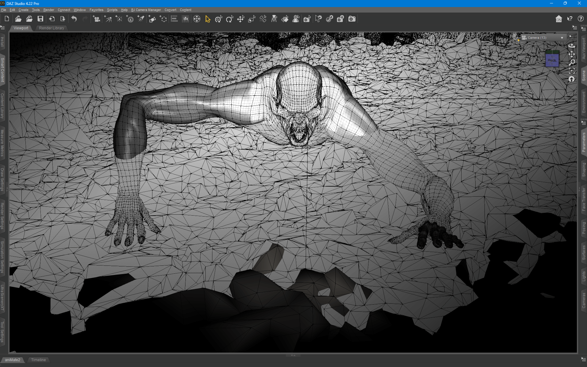 Caught in the Flashlight. | RenderHub Forum