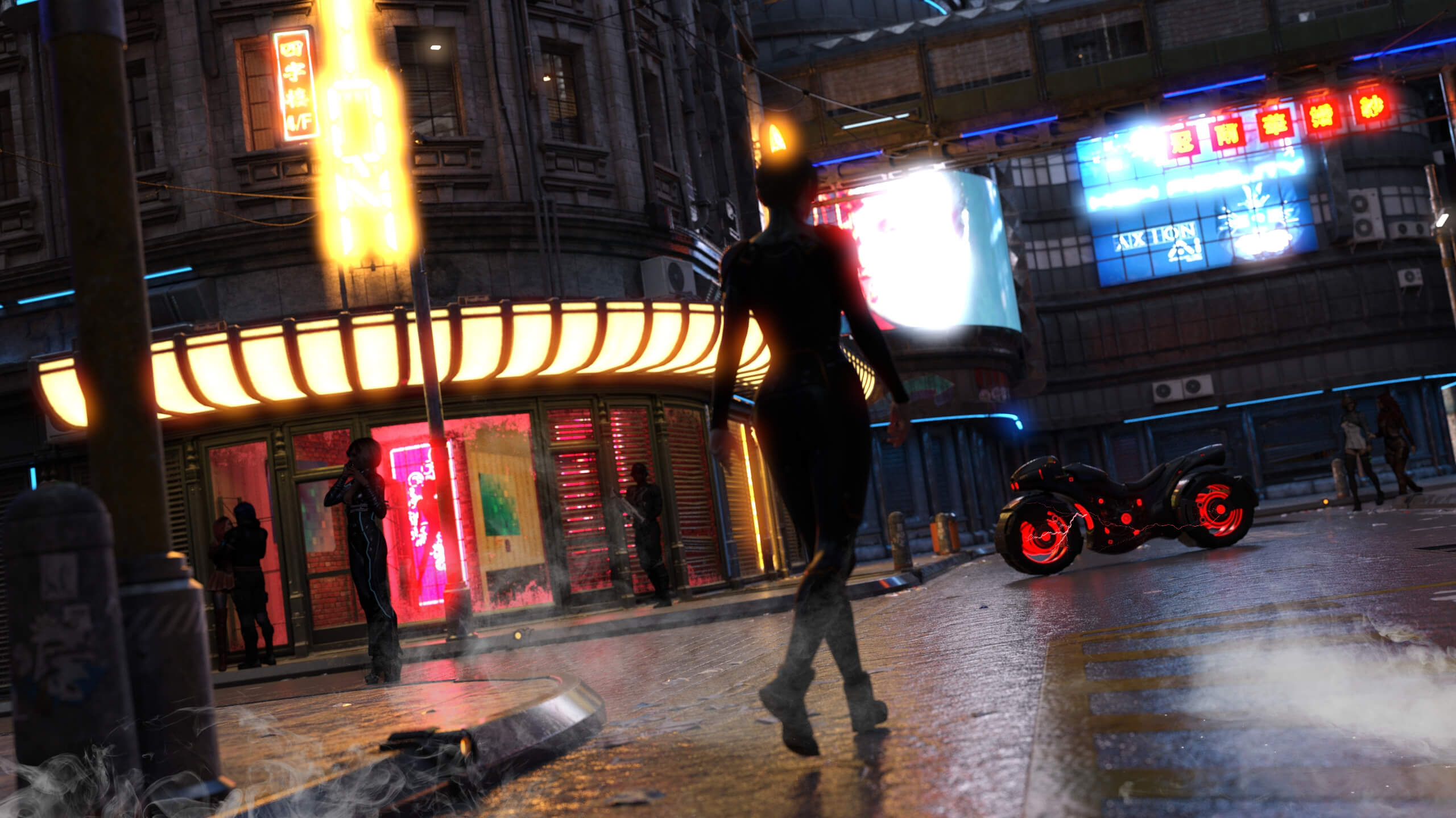 The Neon Playground | RenderHub Forum