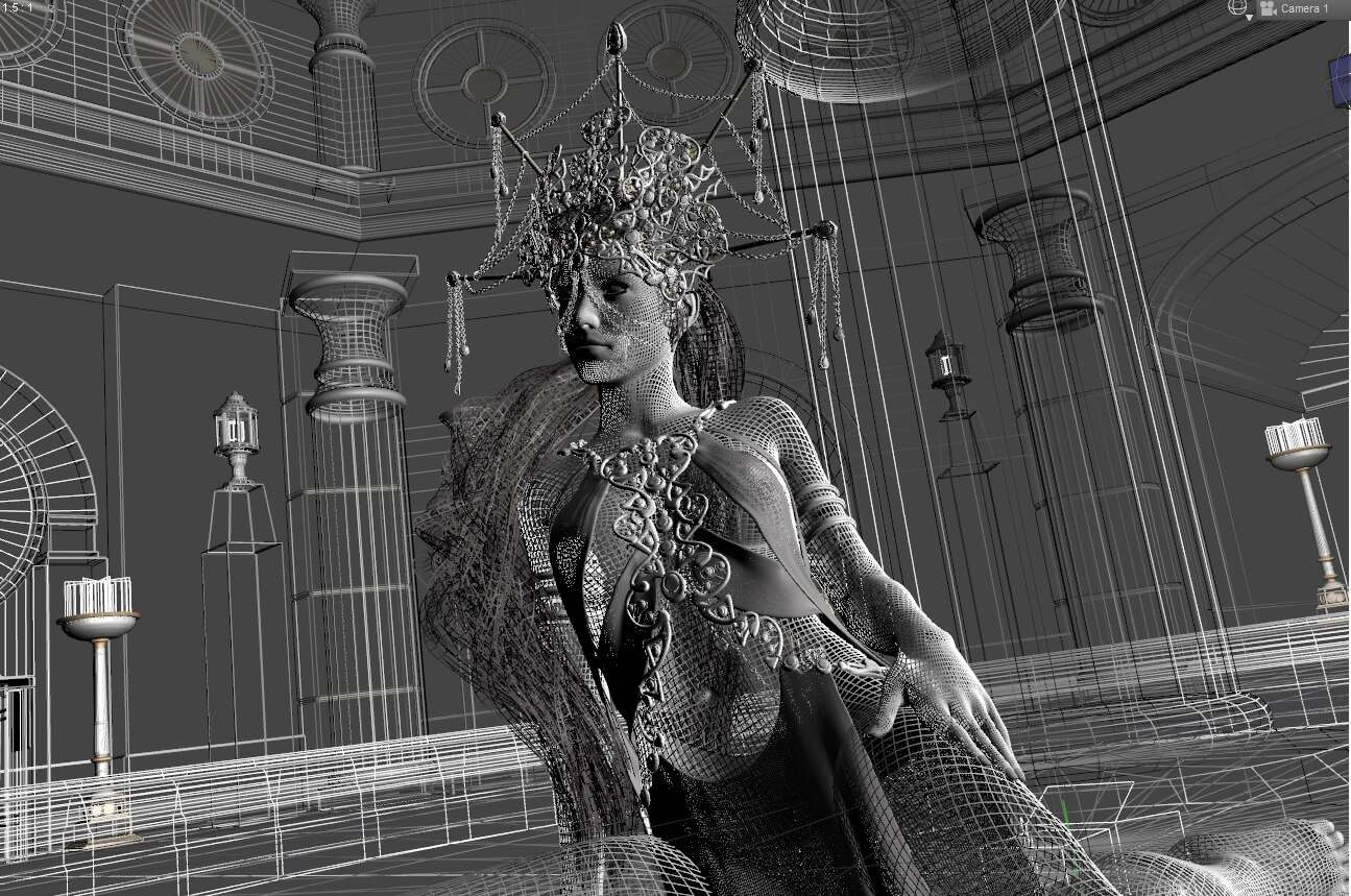 Red Queen of the Dark Waters | RenderHub Forum