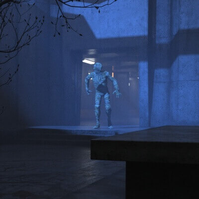 In the Blue Moonlight.