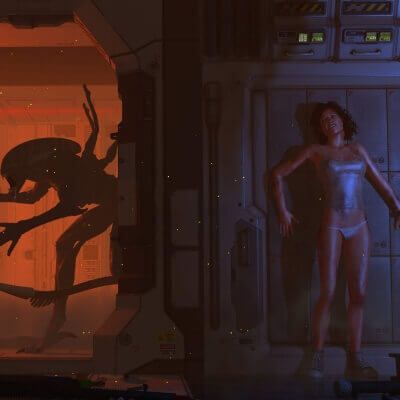 Nobody hear your scream in space.