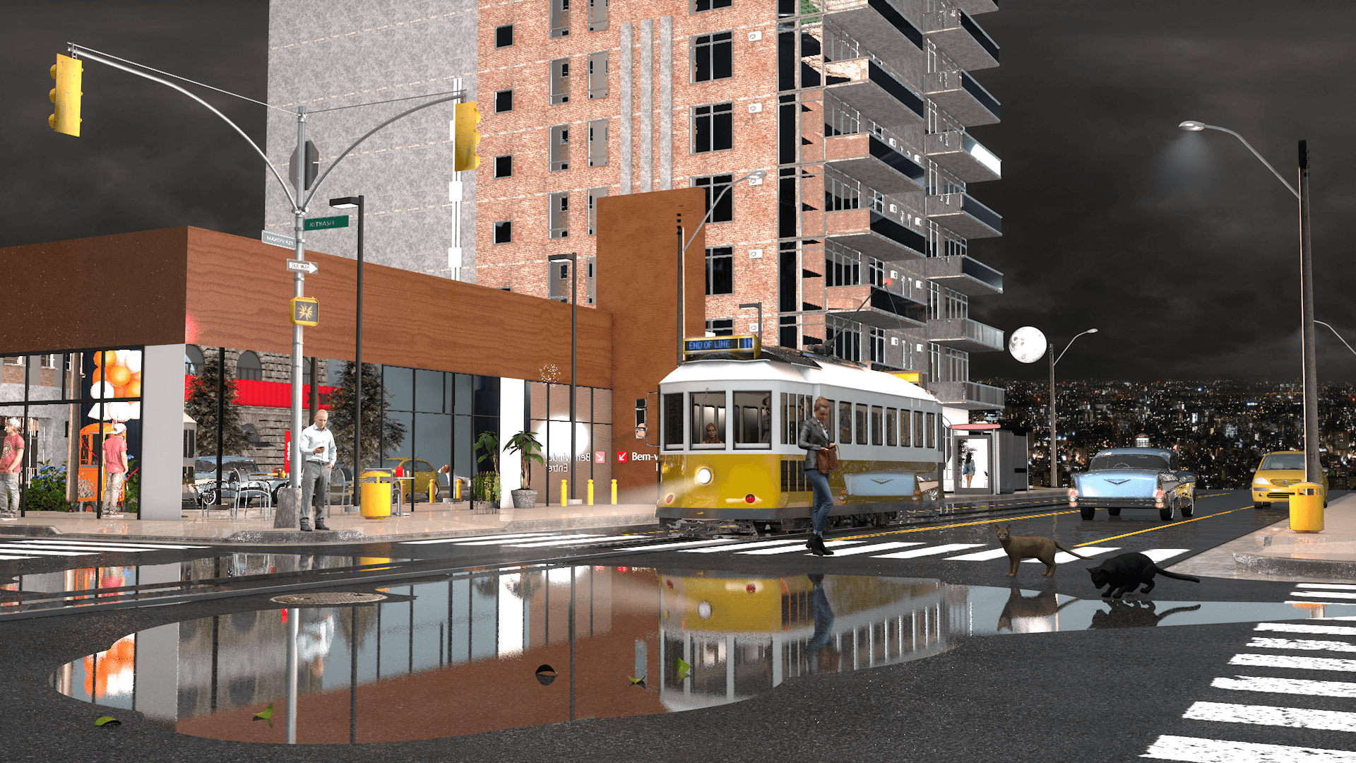 Reflection of everyday life | RenderHub Forum