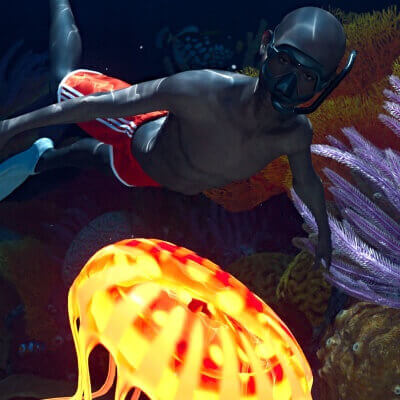 Stalking the Nuclear Jellyfish
