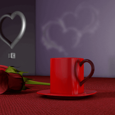 Reflections of love just need to be in love.