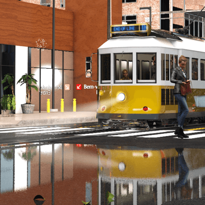 Reflection of everyday life