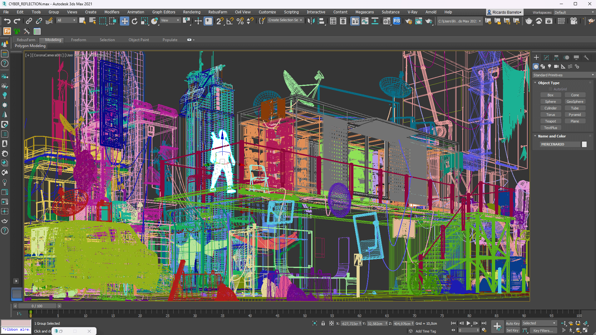 Cyber Reflection | RenderHub Forum