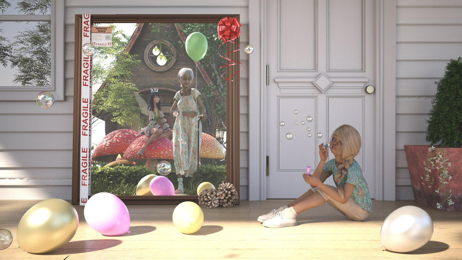 Magic Mirror Wishes Granted | RenderHub Forum