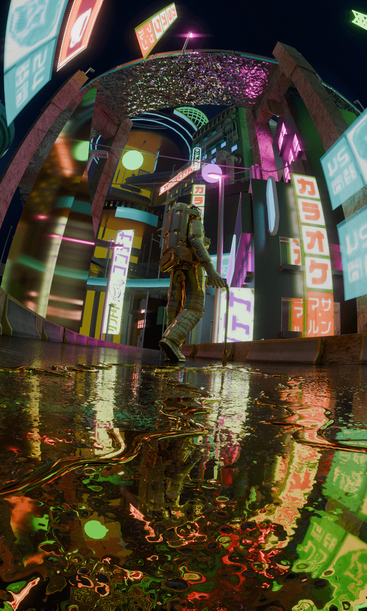 Golden Horizons: Reflections of a New World | RenderHub Forum