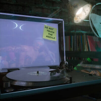 DO NOT TOUCH THE NEEDLE