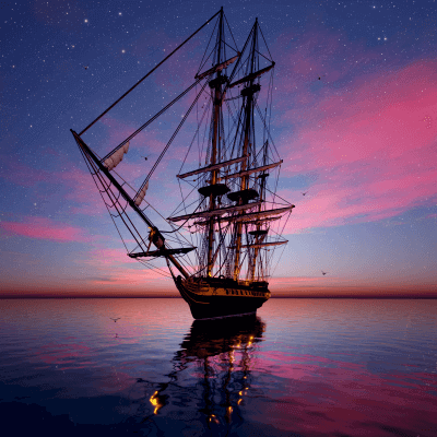 Ship at Sea
