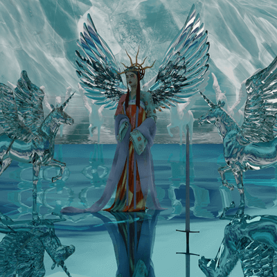 Lady of the Lake and the Unicorns