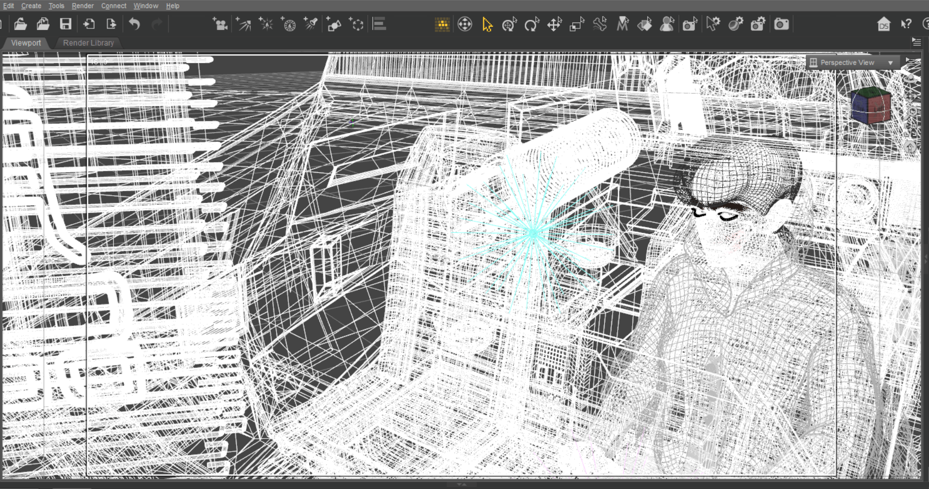Reflection on Rachael in spinner | RenderHub Forum