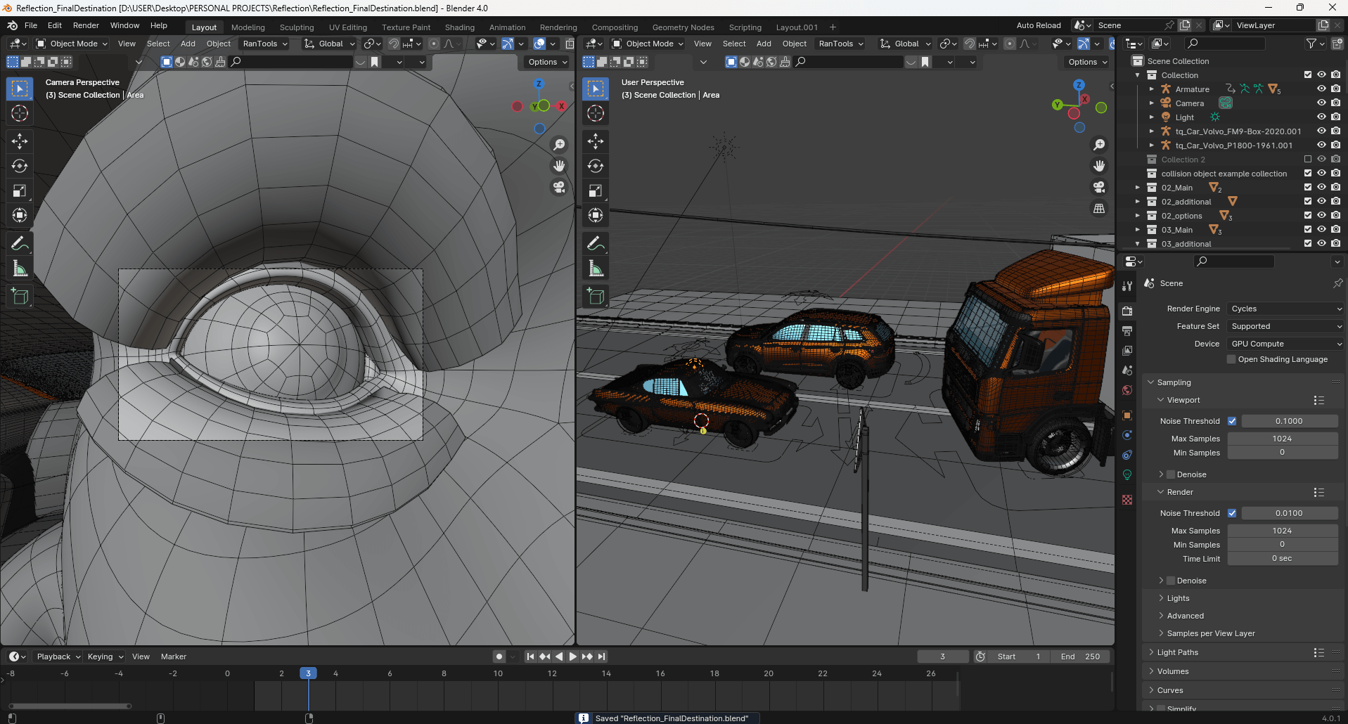 No Time to Reflect | RenderHub Forum