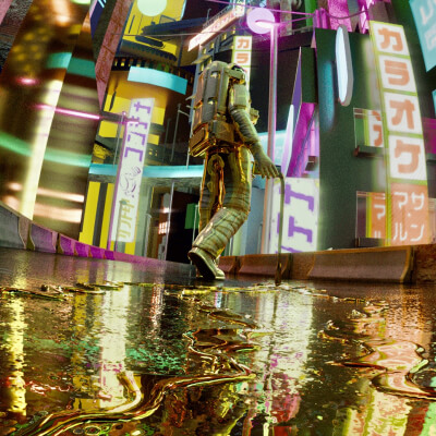 Golden Horizons Reflections of a New World