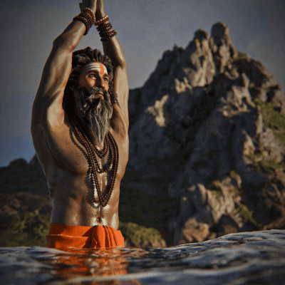 The Worshipping Yogi