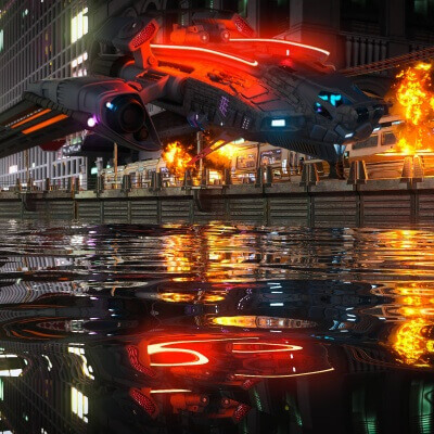 Attack on the Galaxy Express