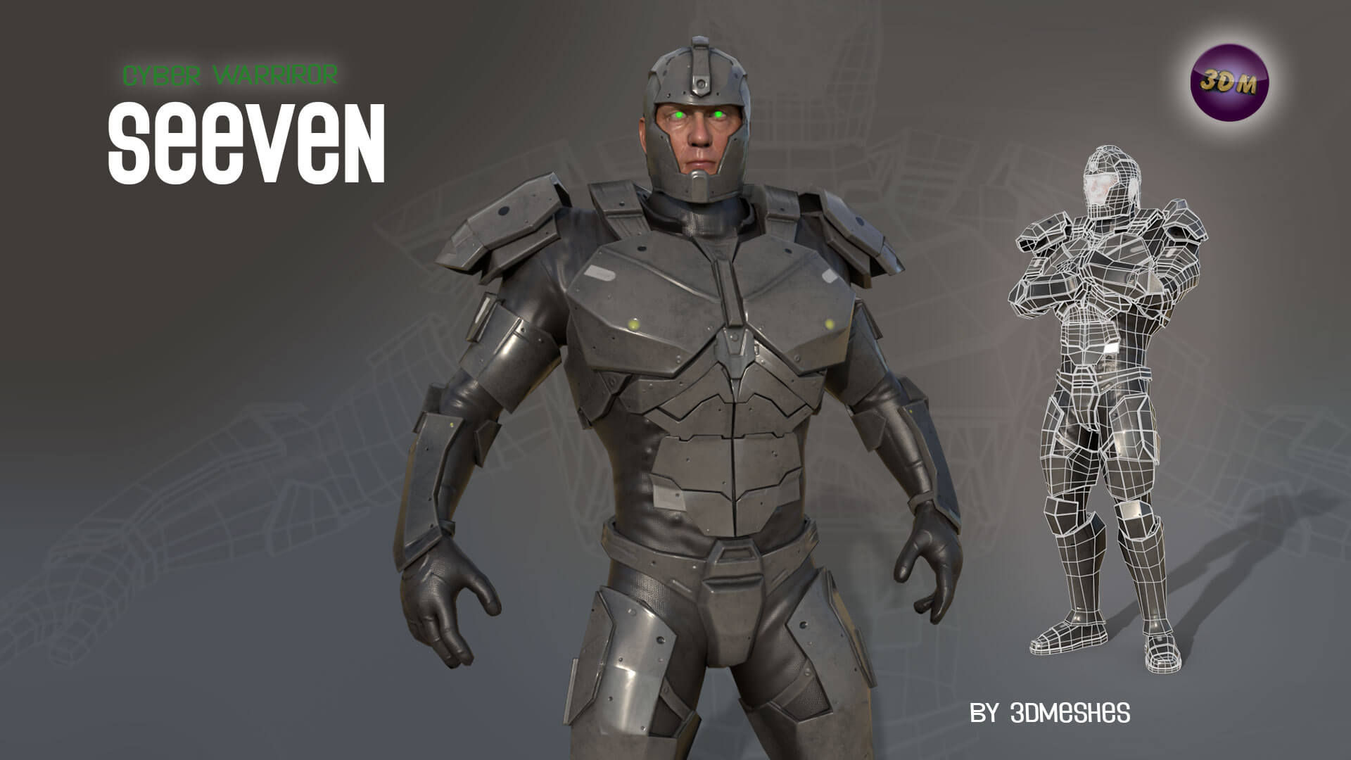 Cyber Warrior - SEEVEN | RenderHub Forum