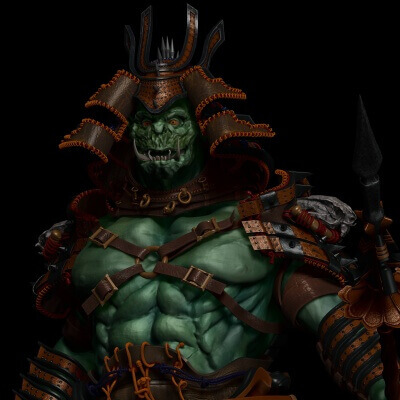 Contest Entry - Orc Spear Warrior