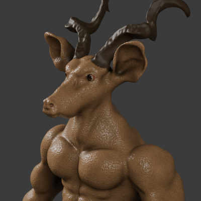 Kudu Deity